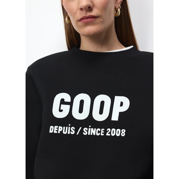 G. Label by goop The Graphic Puff-Sleeve Sweatshirt