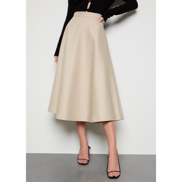 Róhe Voluminous A-Line Cotton Skirt