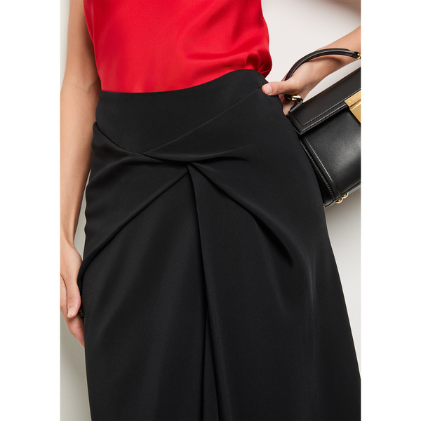 Another Tomorrow Asymmetrical Twist Skirt