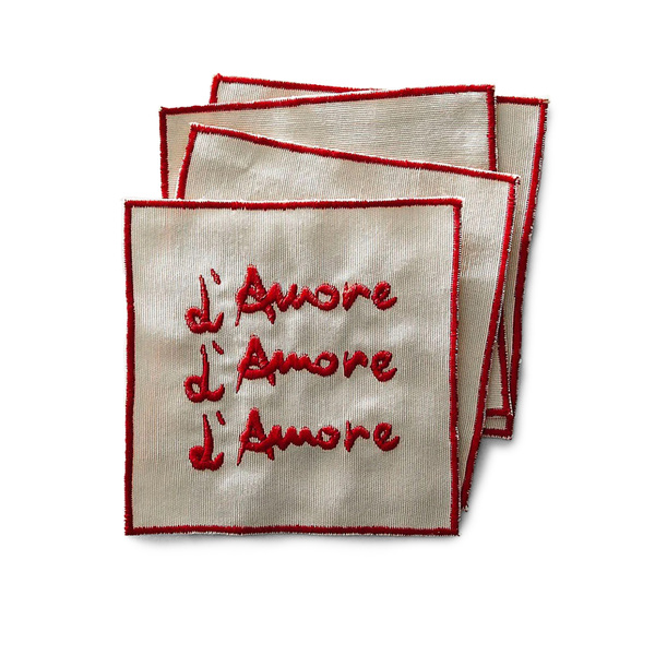 Musae Studio L’Amore Cocktail Napkins