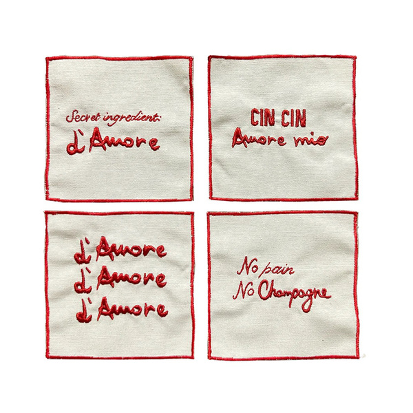 Musae Studio L’Amore Cocktail Napkins