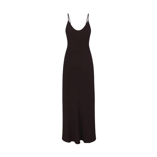 Anemos Harlow Bias-Cut Slip Dress
