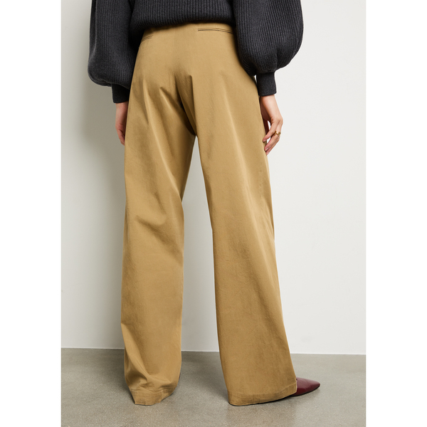 Another Tomorrow Relaxed Wide-Leg Pant