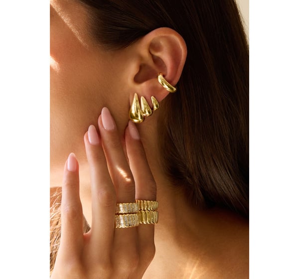 Anita Ko Claw Earrings