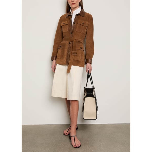 Nili Lotan Mila Suede Jacket