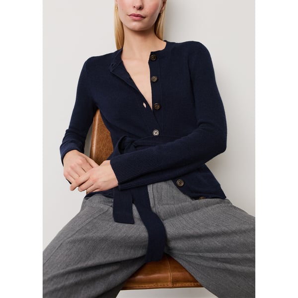 G. Label by goop The Slim Belted Cardigan