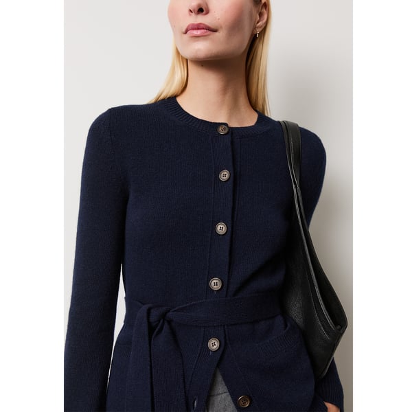G. Label by goop The Slim Belted Cardigan