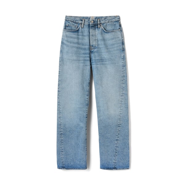 ★2024SPRING新作★GROVE★RIA DENIM PANTS RIA DENIM PANTS [BLUE] - GROVE