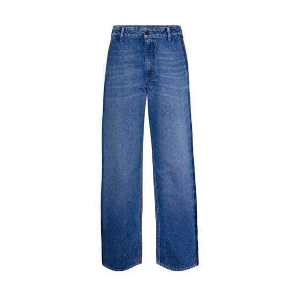 ◇Pleasenofollow◇ 25Damaged Washing Wide Denim Washed Blue MUSINSA | PLEASENOFOLLOW 25Damaged Washing Wide Denim