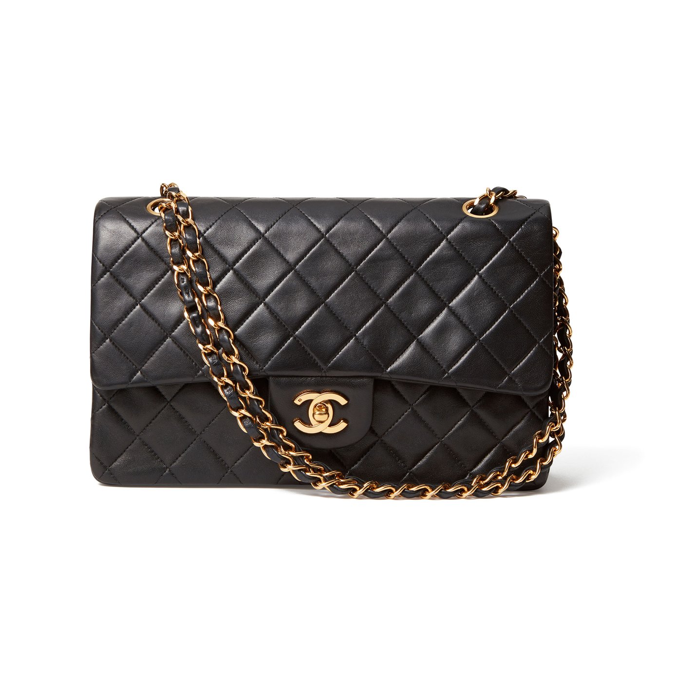 What Goes Around Comes Around Chanel 2.55 Lambskin Bag