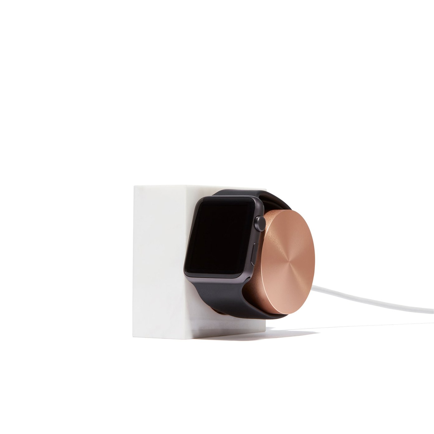 Marble apple watch charger hot sale