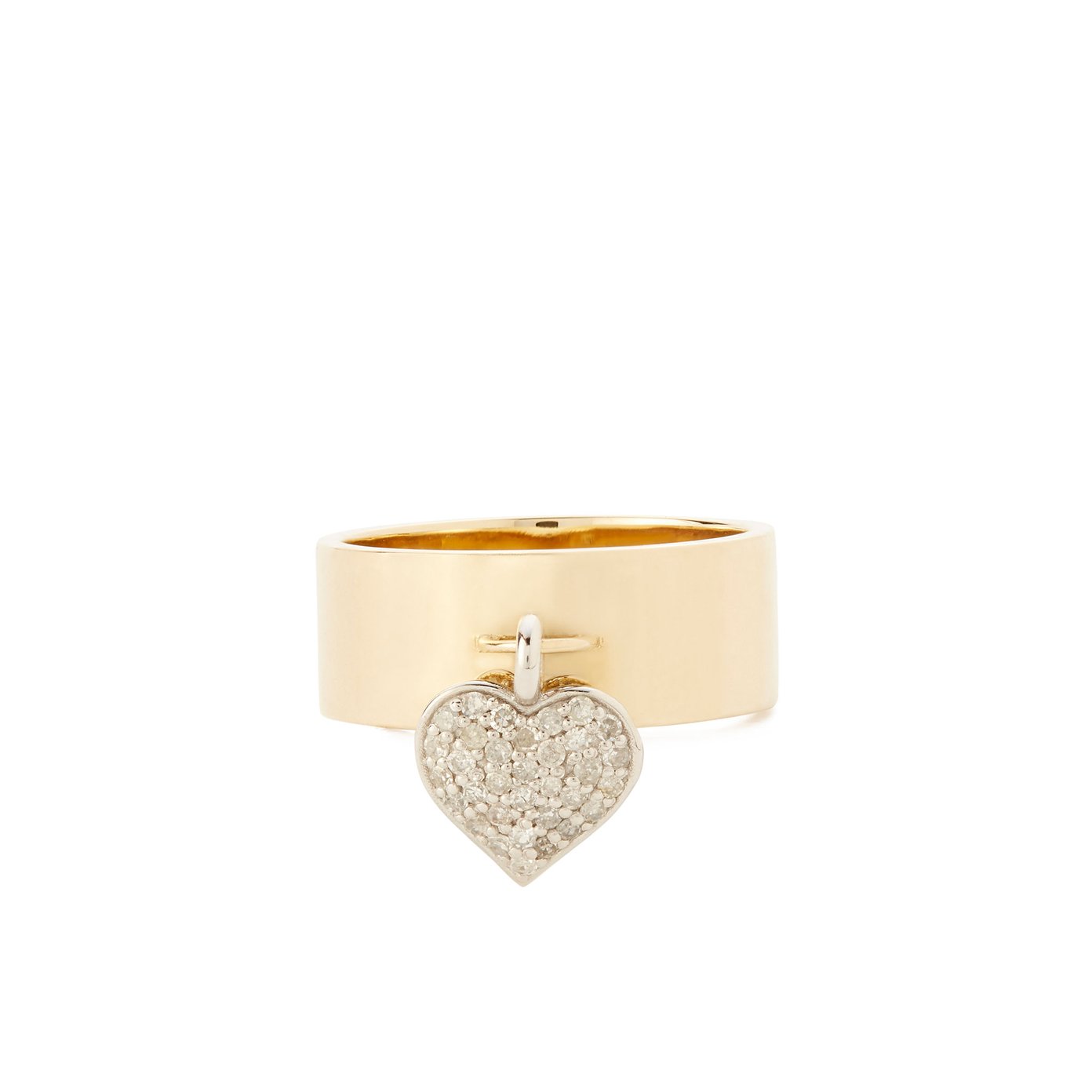 Heart charm ring new arrivals