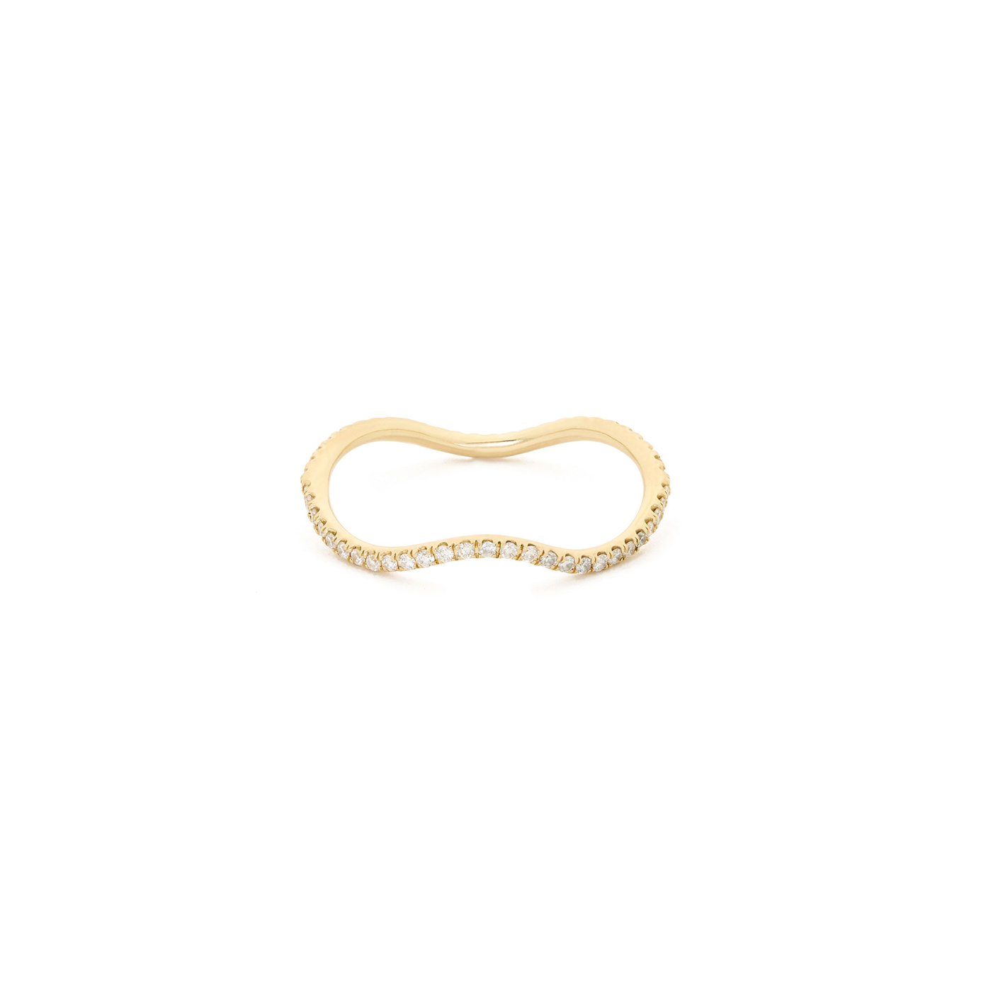 Bondeye Jewelry Wave Diamond Eternity Band goop