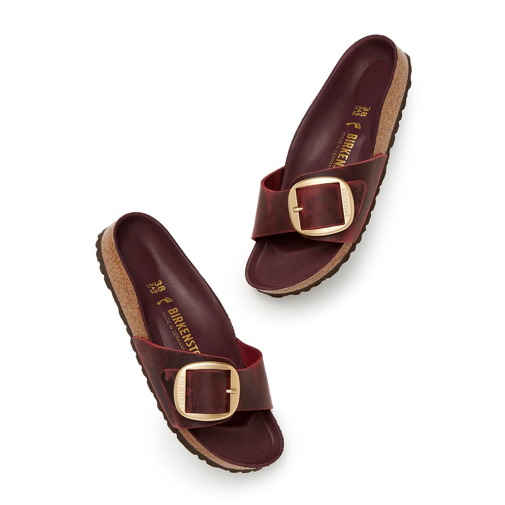 Birkenstock big buckle zinfandel store