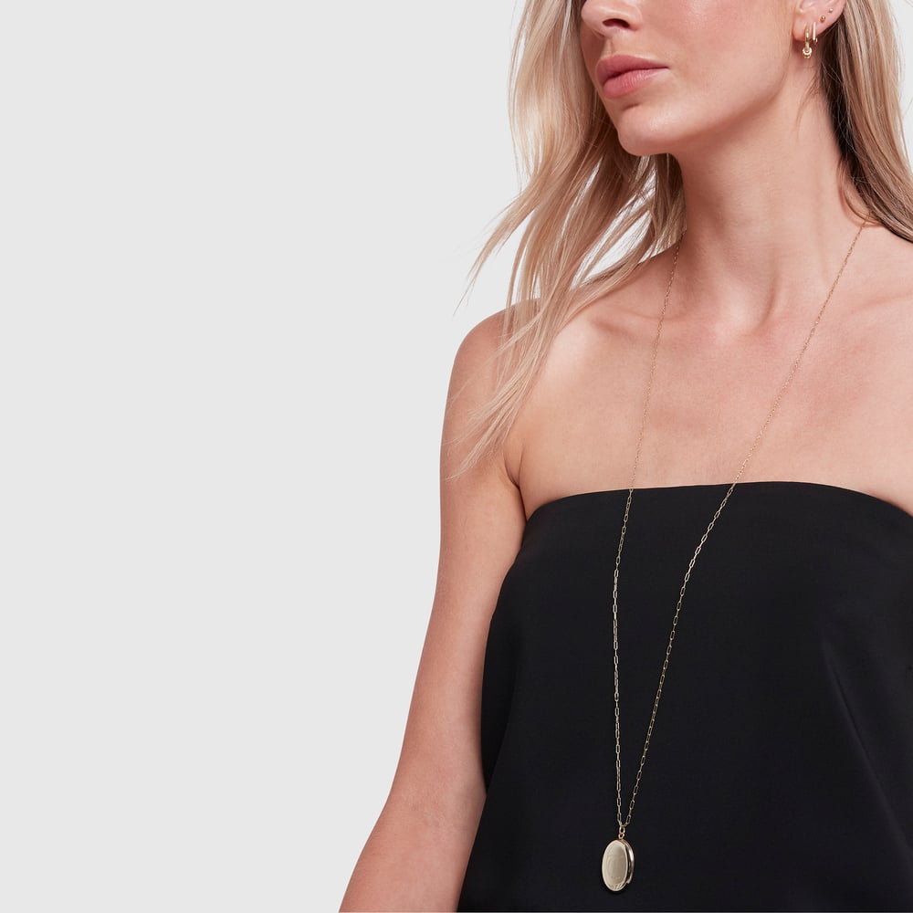 Sarah chloe hotsell initial necklace
