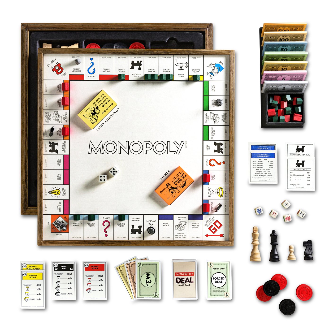 WS Game Company Monopoly Maple Luxury Edition Board Game on Food52