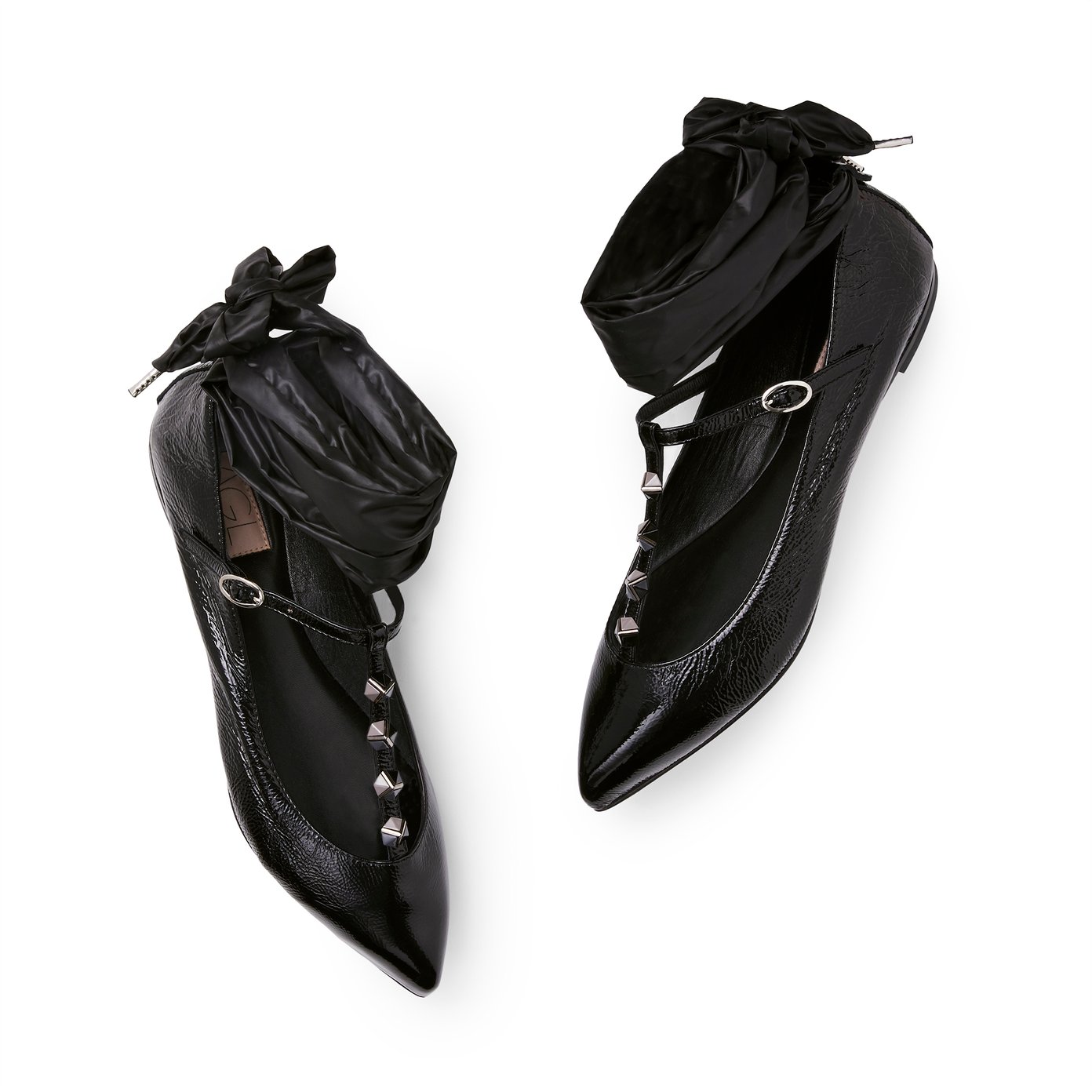 Punk ballet flats top