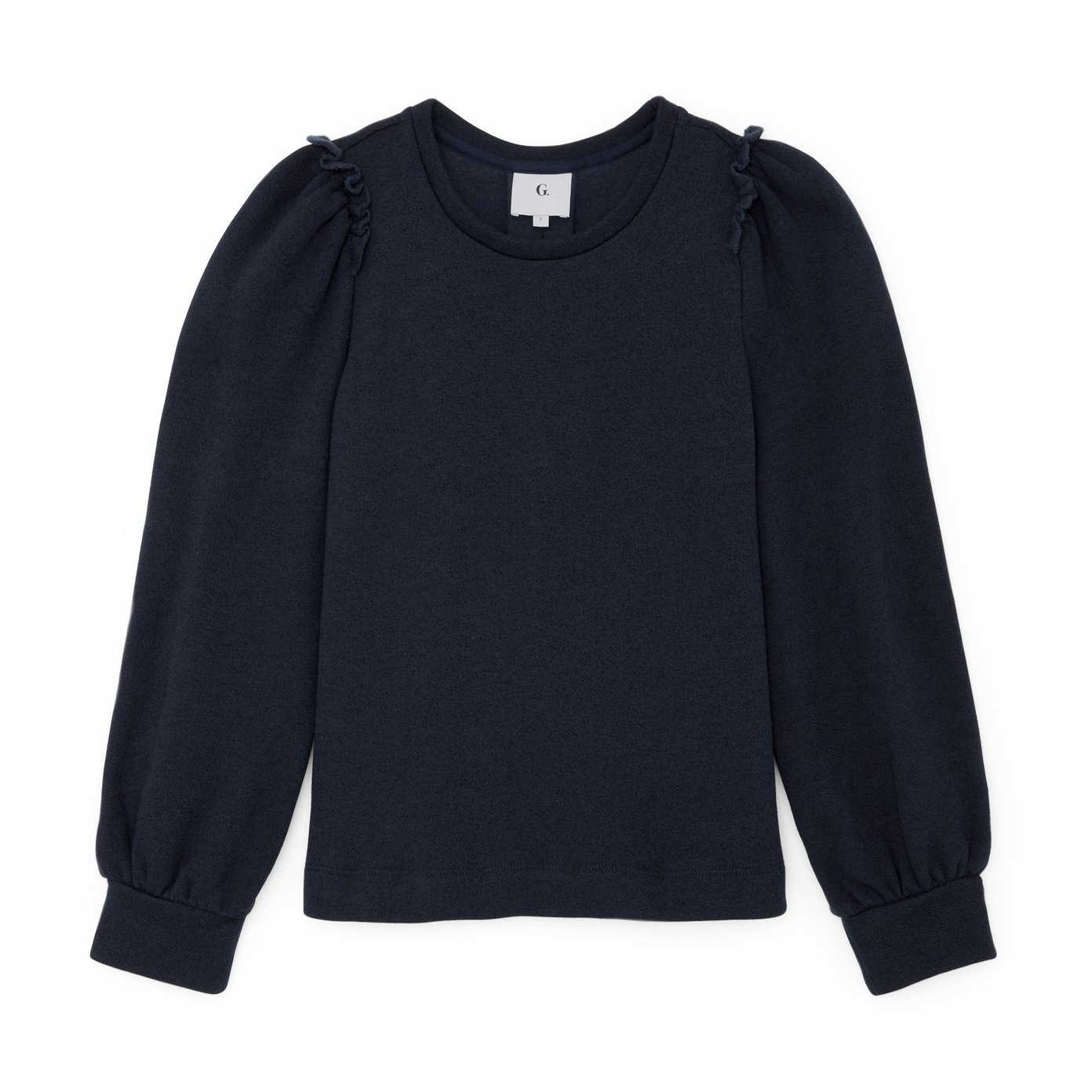 G sport shop puff sleeve sweatshirt