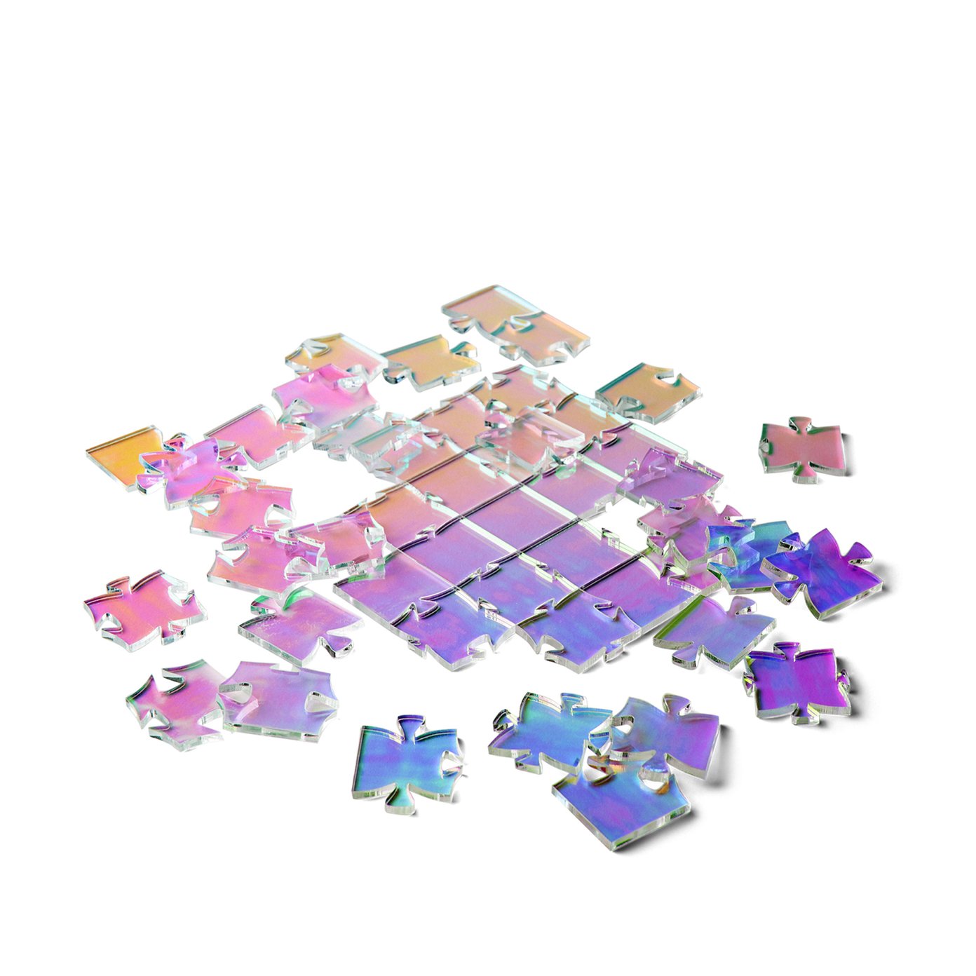 Waves Puzzle Waves Iridescent Puzzle
