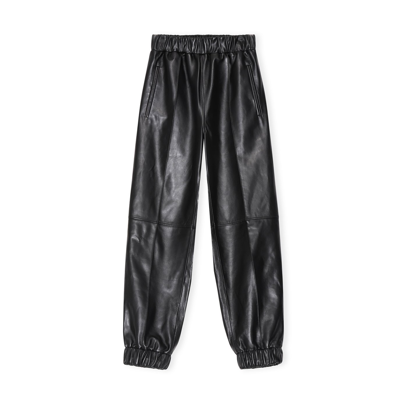 Ganni Leather Pants | goop