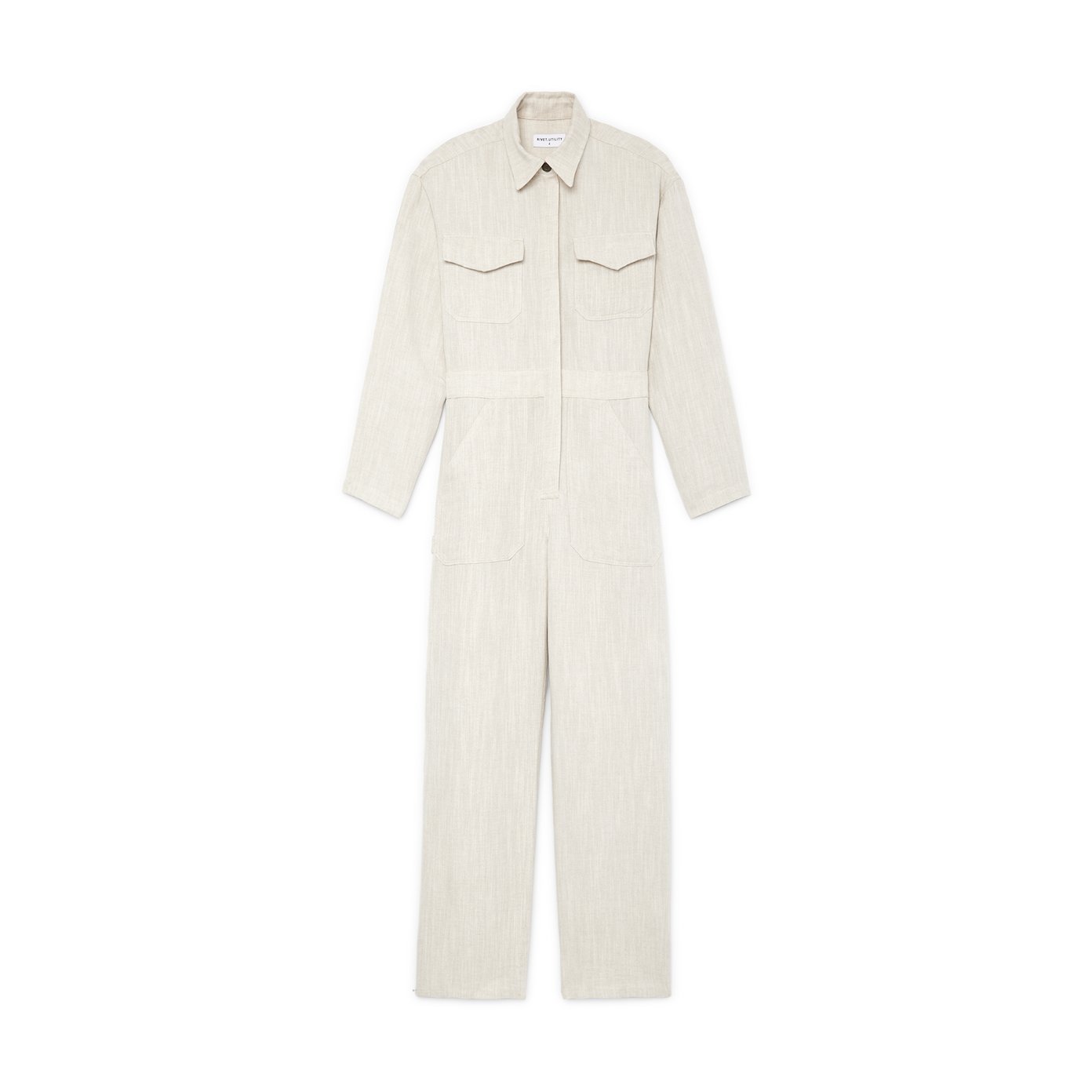 RIVET UTILITY Dynamo linen jumpsuit