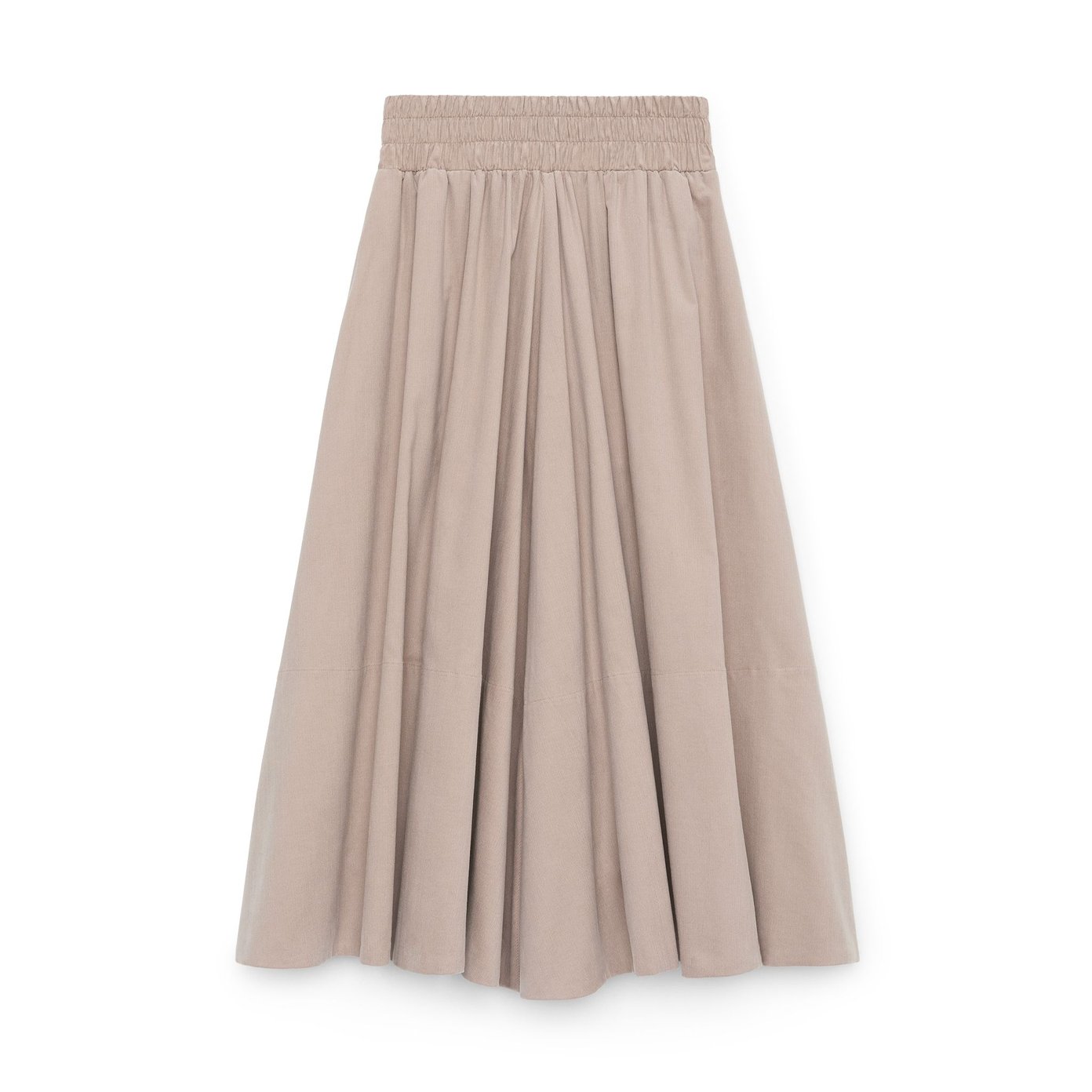 Corduroy circle skirt 2025