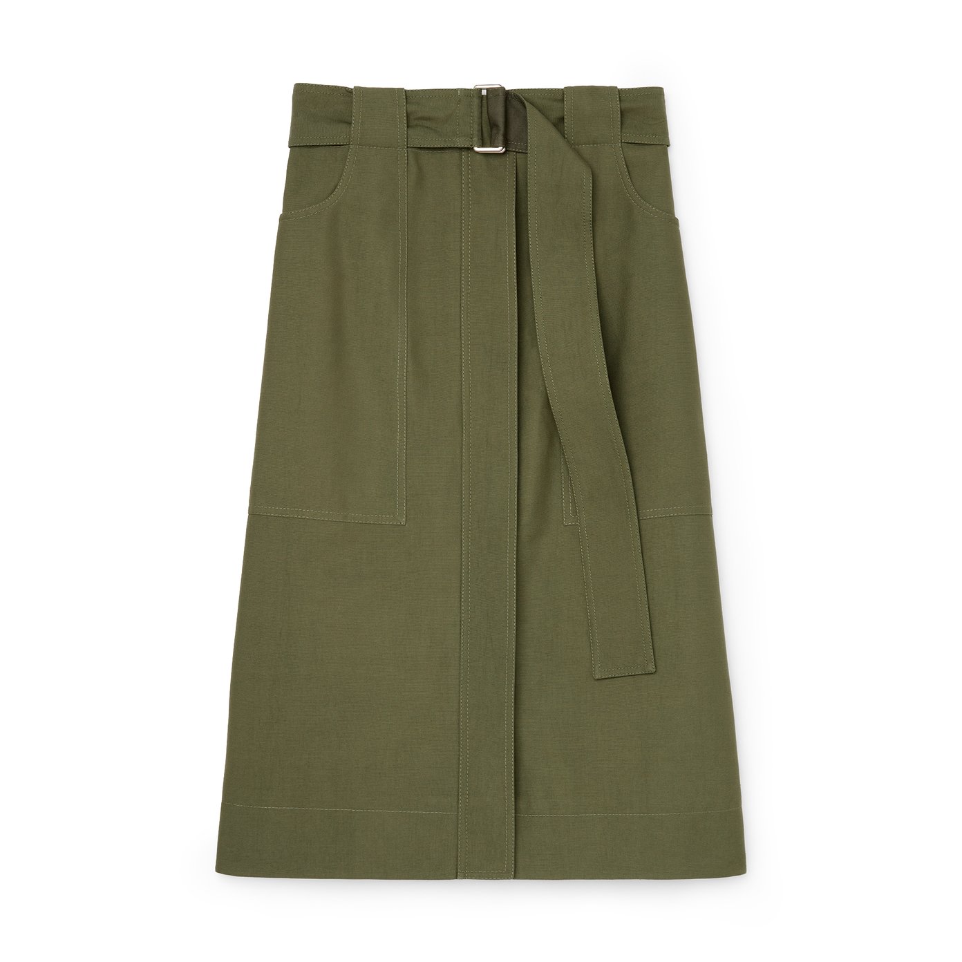 Utility canvas skirt online