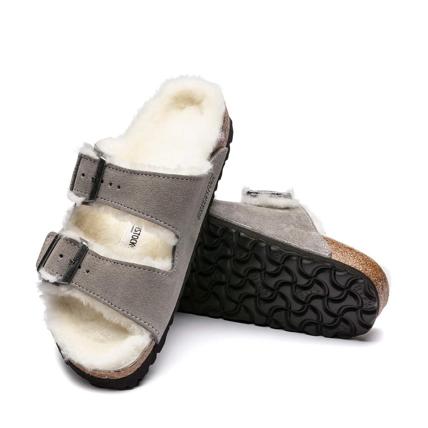 Birkenstock Arizona Shearling-Lined Sandals