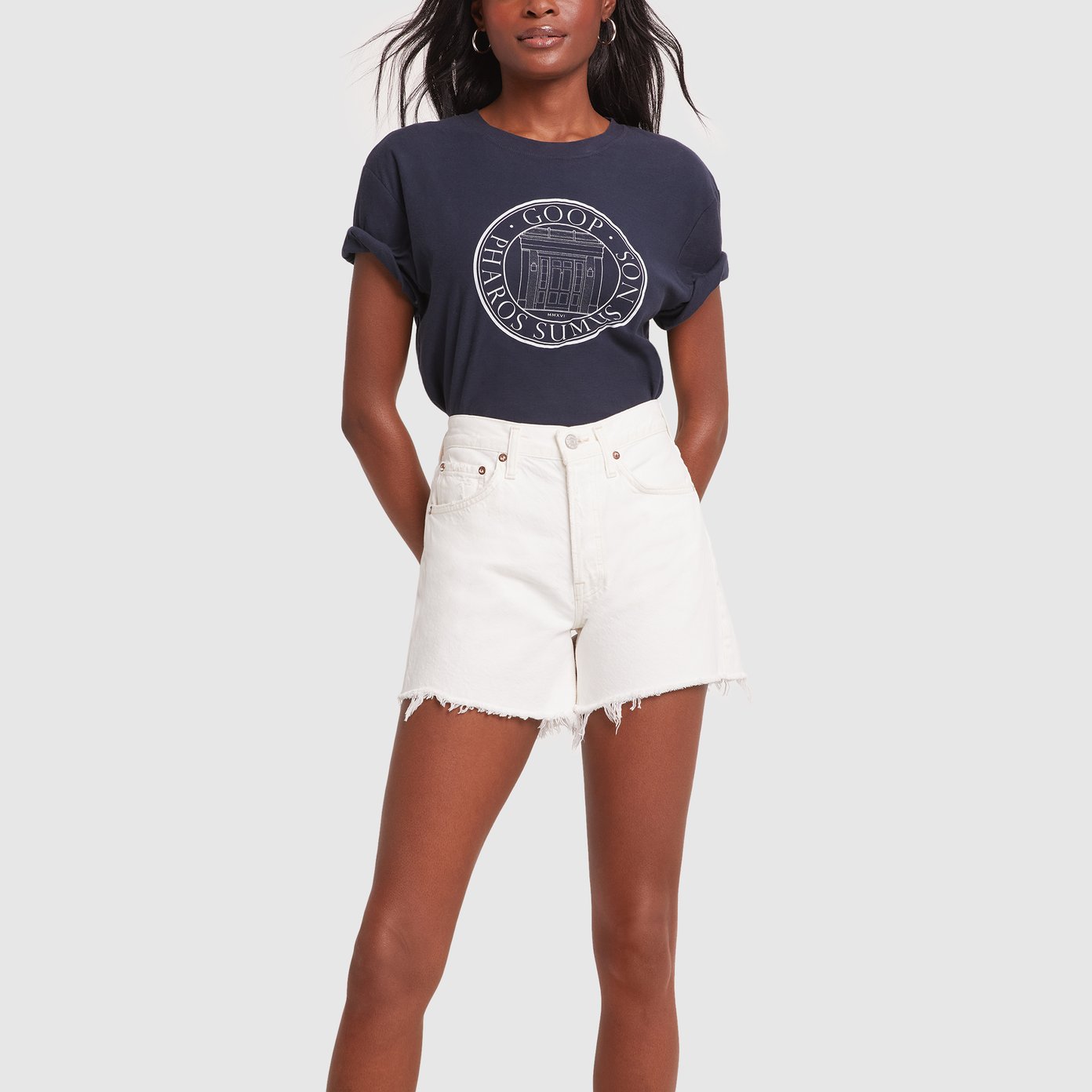 Agolde sales parker white