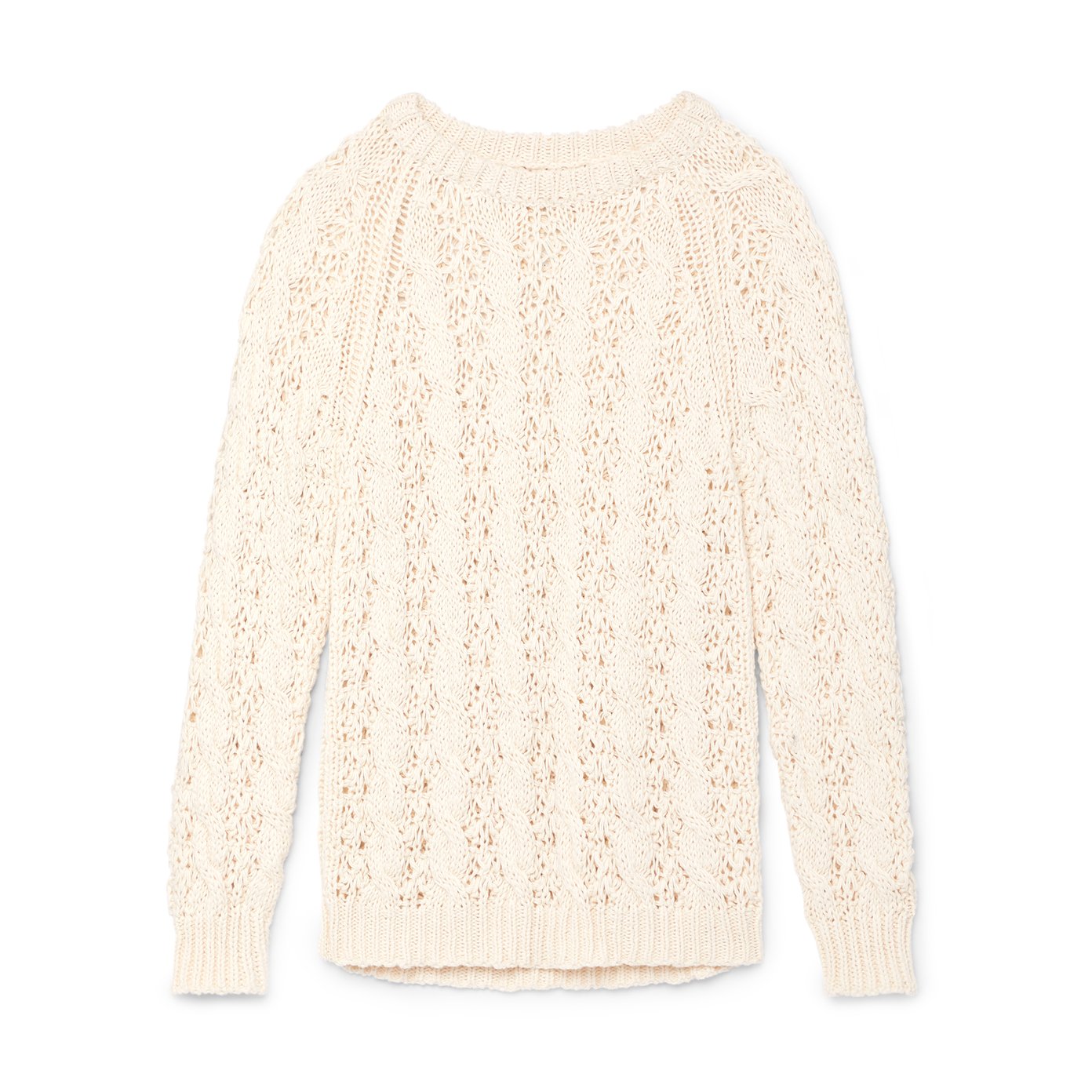 Nili Lotan Cable Stitch Sweater