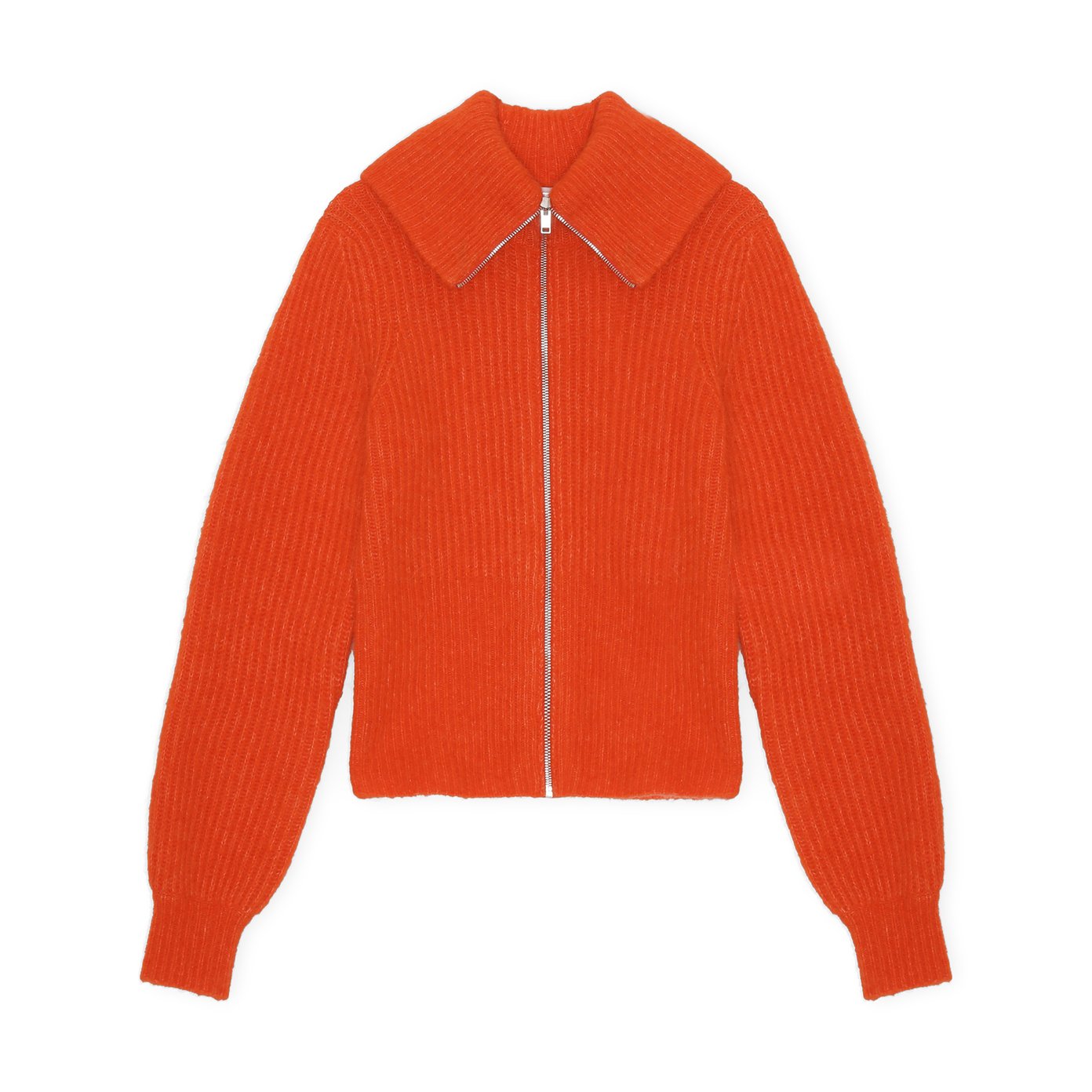 Ganni soft wool deals knit cardigan