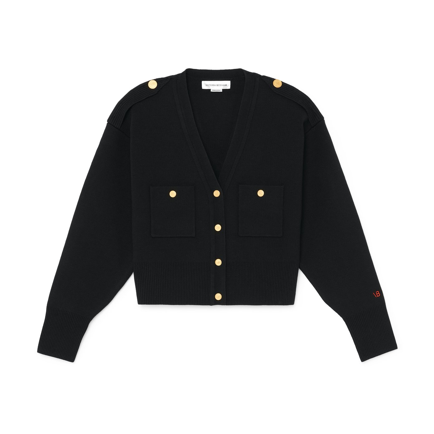 Victoria Beckham embroidered button-down cardigan