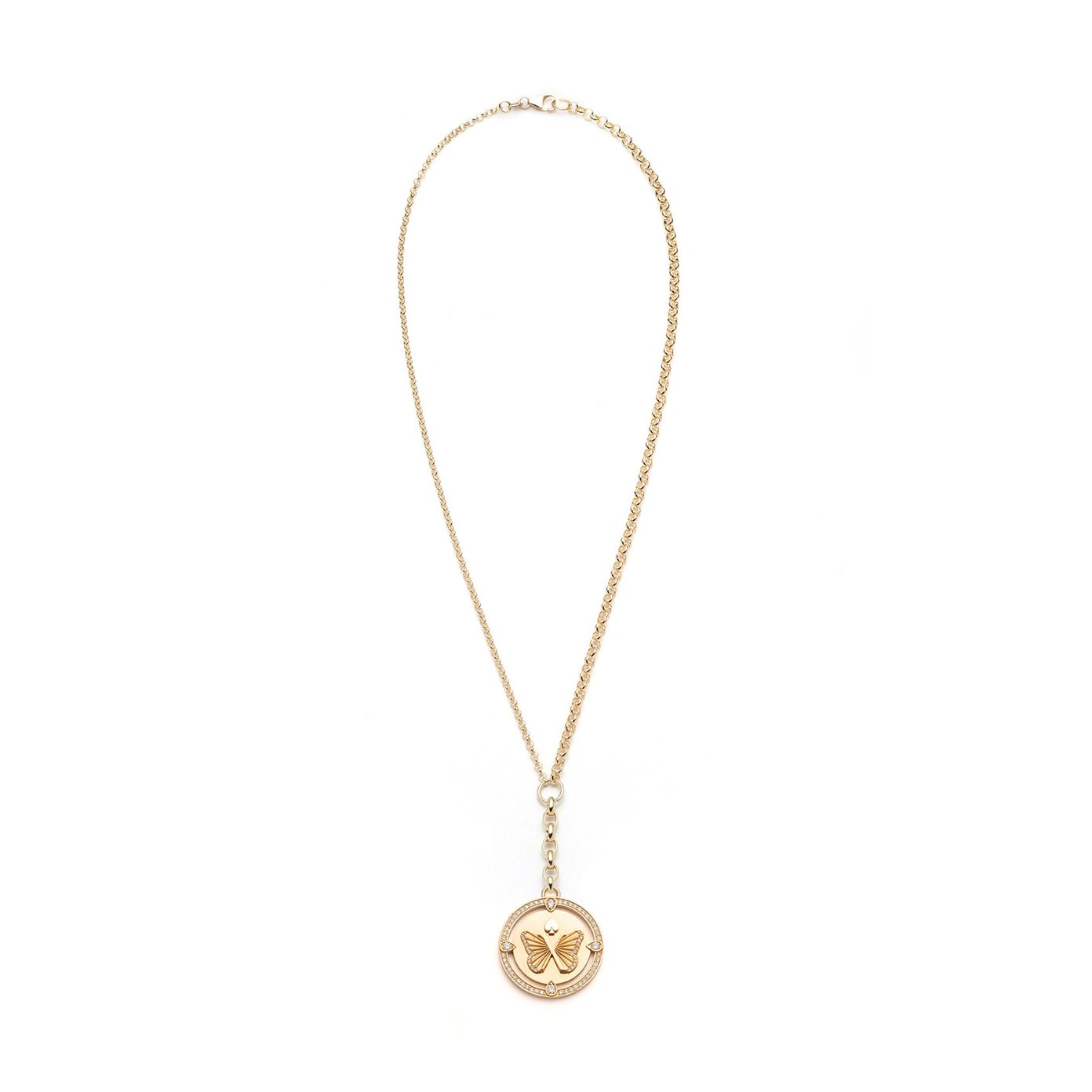 Foundrae Heavy Mixed Belcher Extension Chain Necklace with Reverie