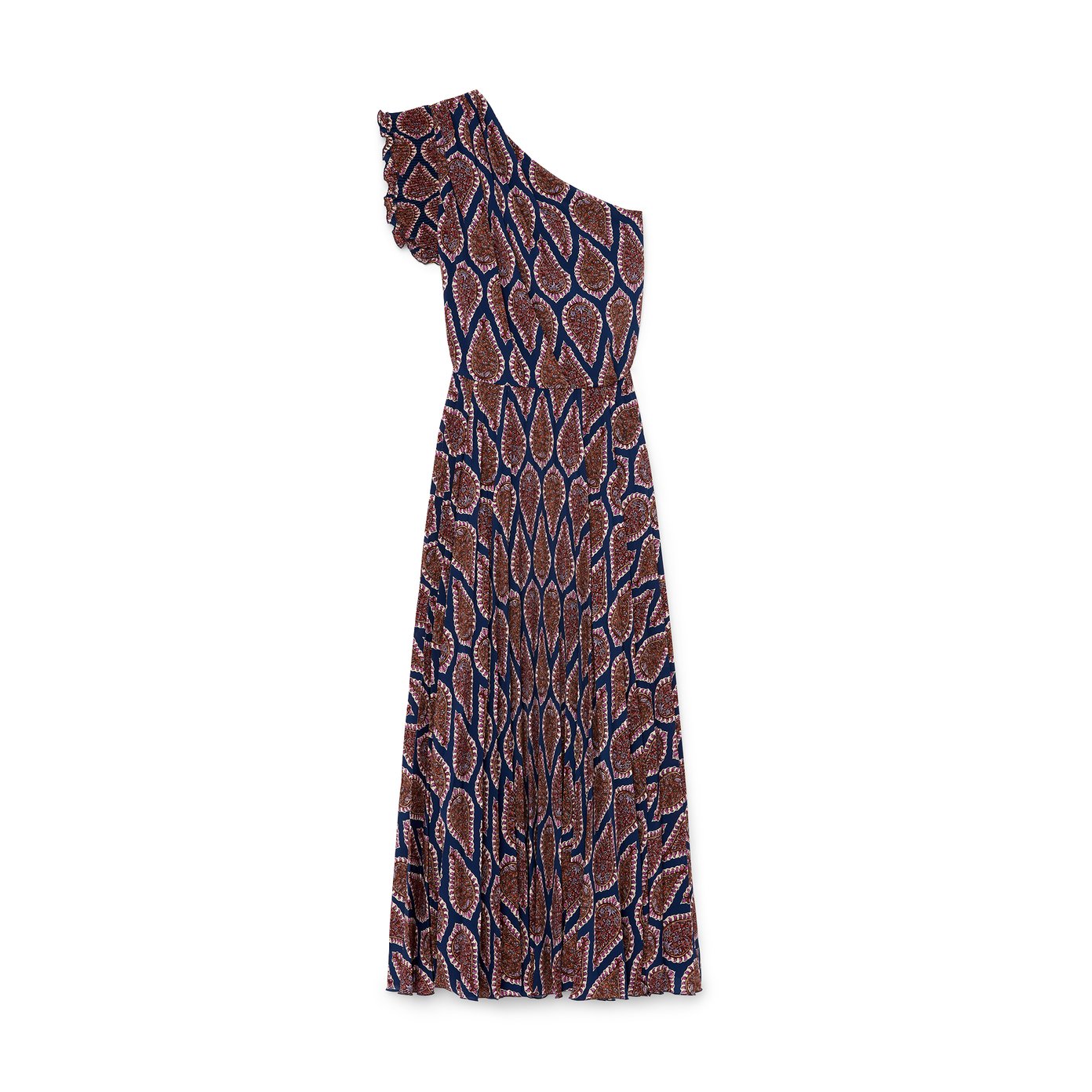 Paisley Printed Maxi Dress - Adored By Alex