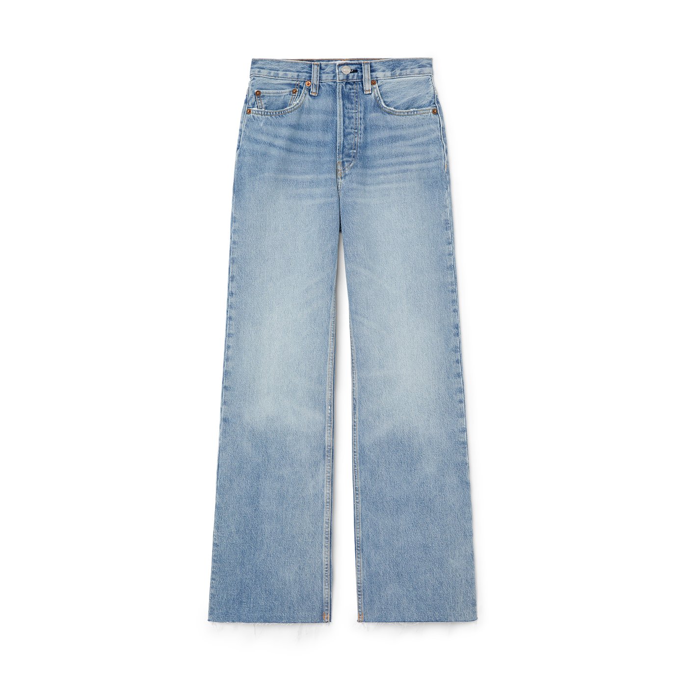RE DONE 70s Ultra High Rise Wide Leg Jeans goop