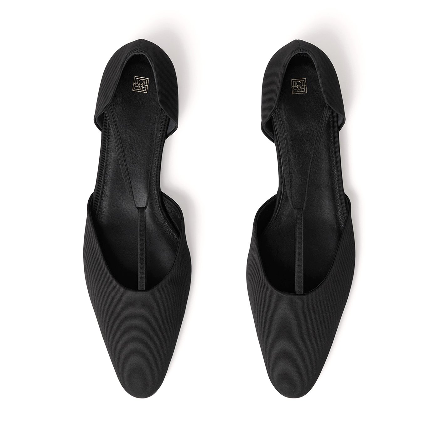 Black t strap flat shoes deals