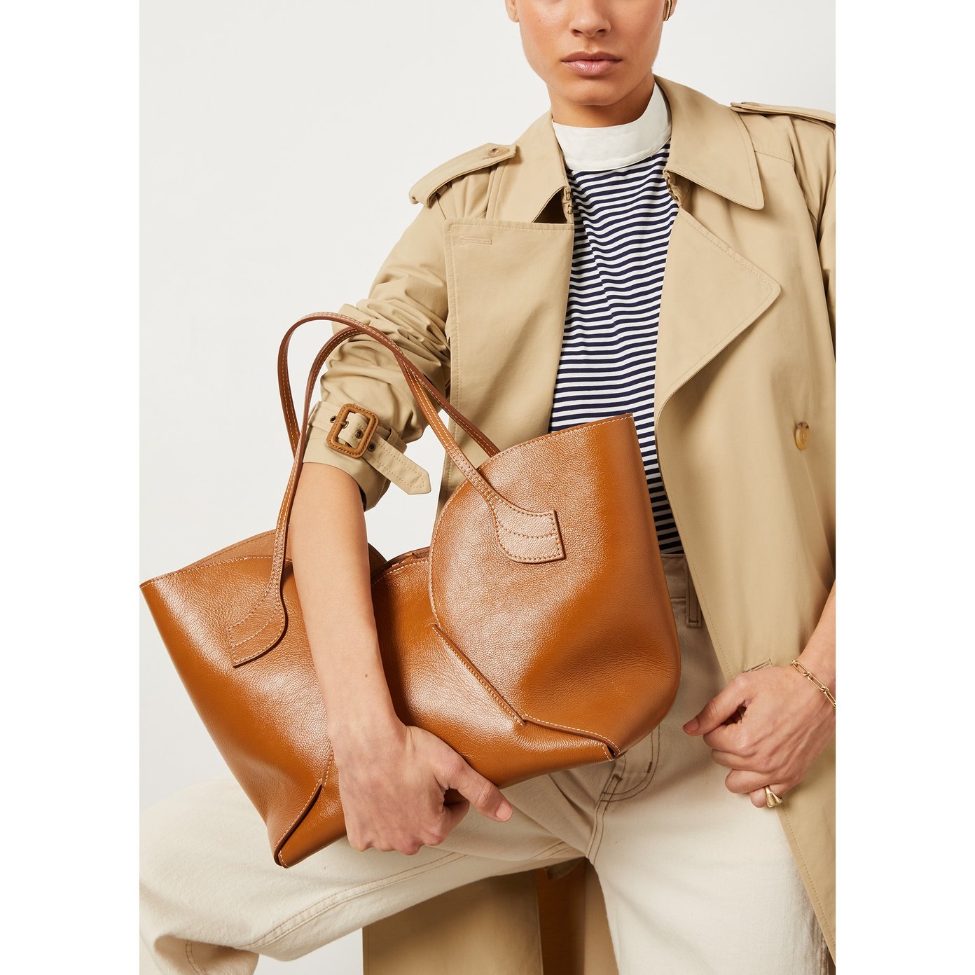 Hereu Sepal Leather - ShopStyle Tote Bags