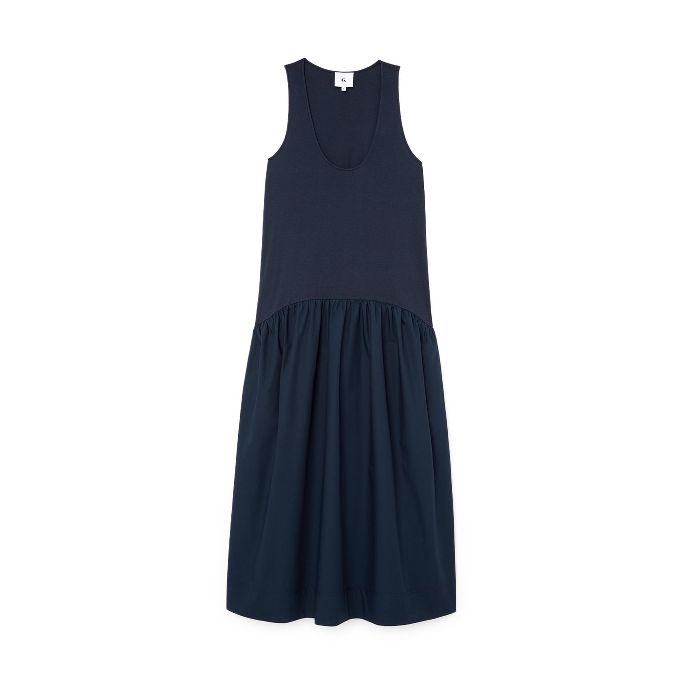 G. Label by goop Shannon Dropped-Waist Tank Dress | goop