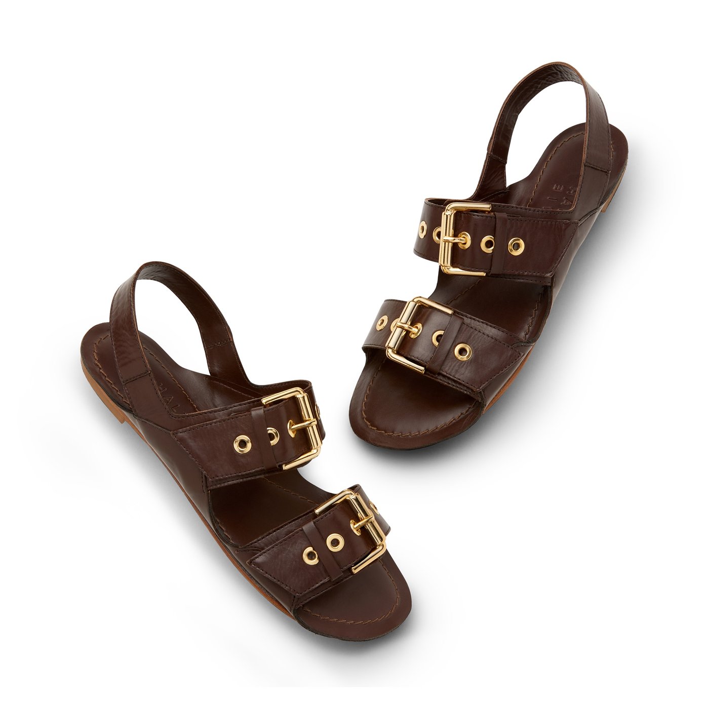 Horizontal strap sandals deals