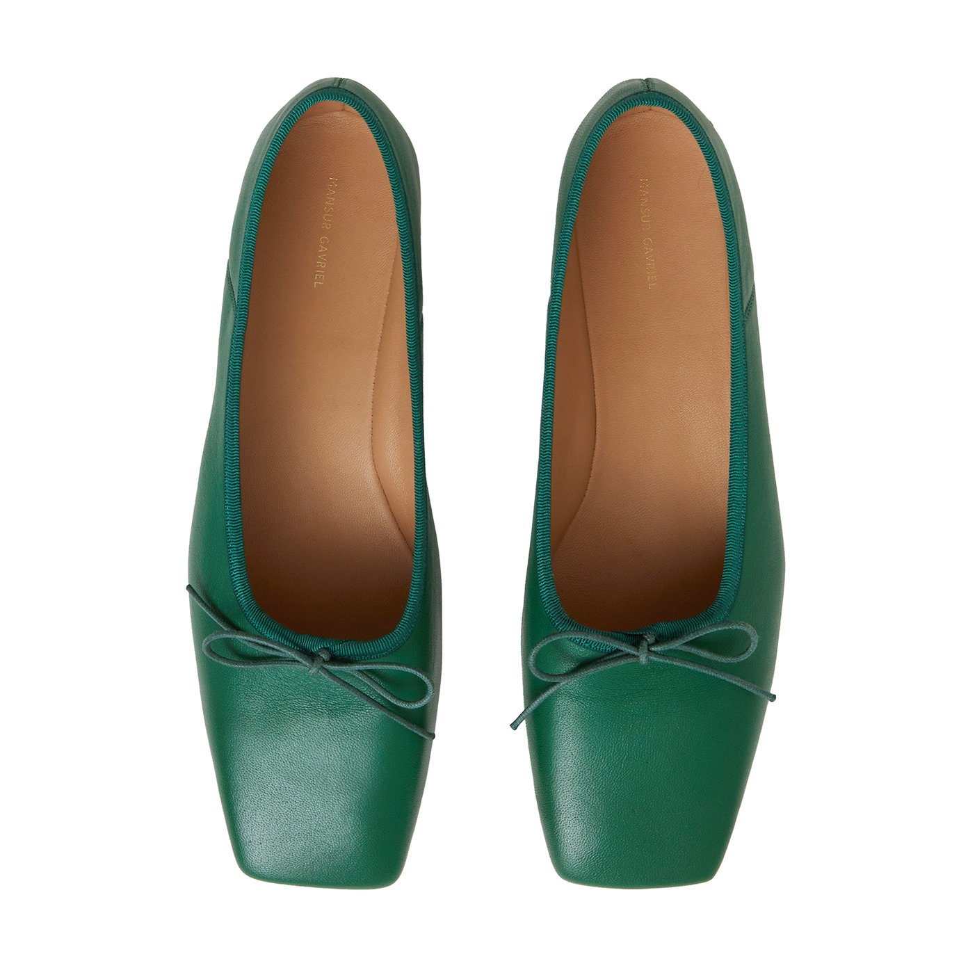 Mansur Gavriel Square Toe Ballerina Flats