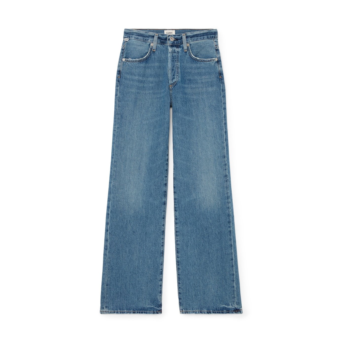 Pantalon extra large blue-jean : Denim Lengha Pants [wP0504