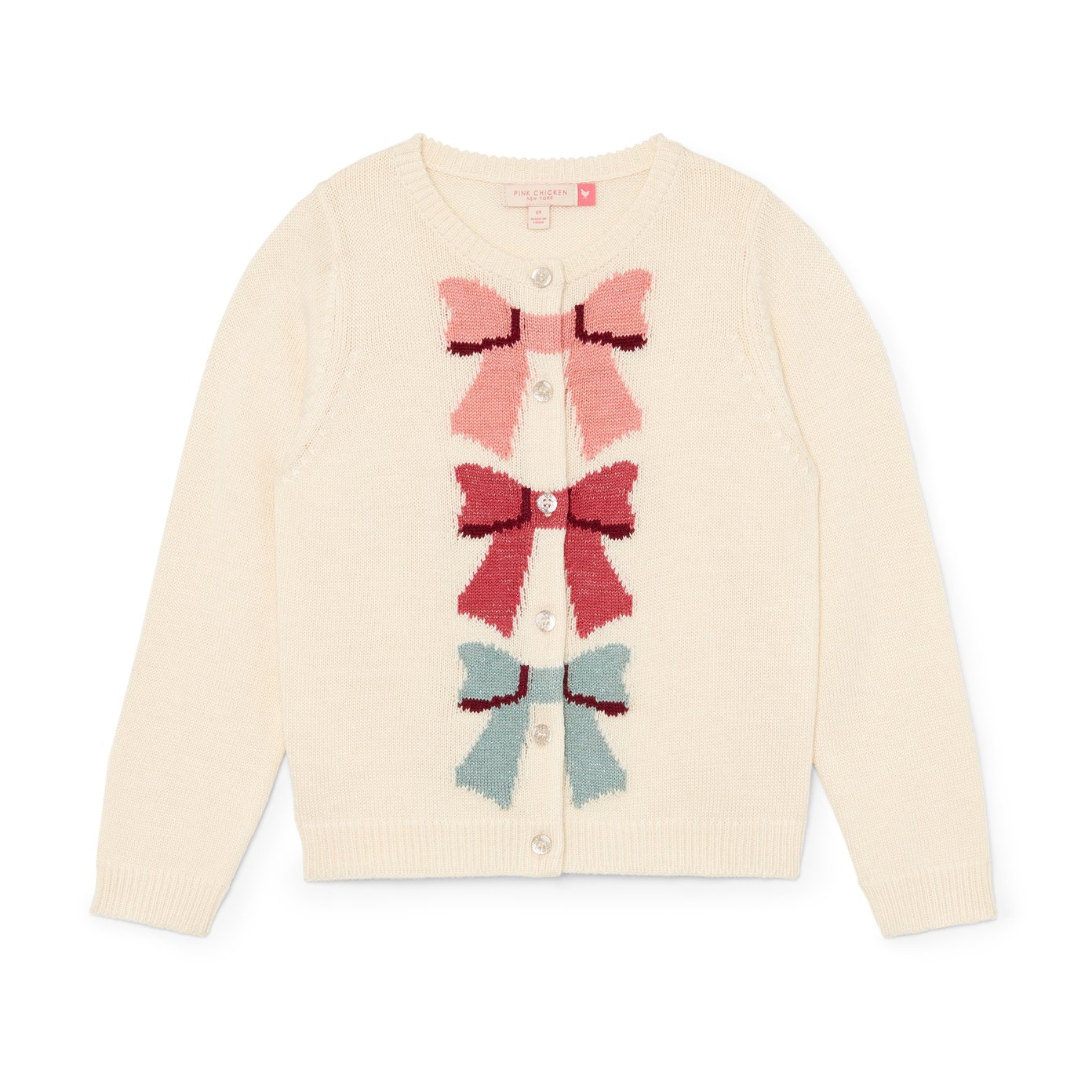 Pink bow jumper online