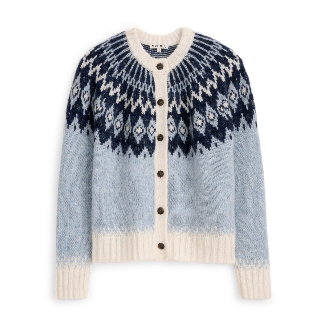 Alex Mill Ashwood Fair Isle Cardigan | goop Alex Mill Ashwood Fair Isle Cardigan | goop