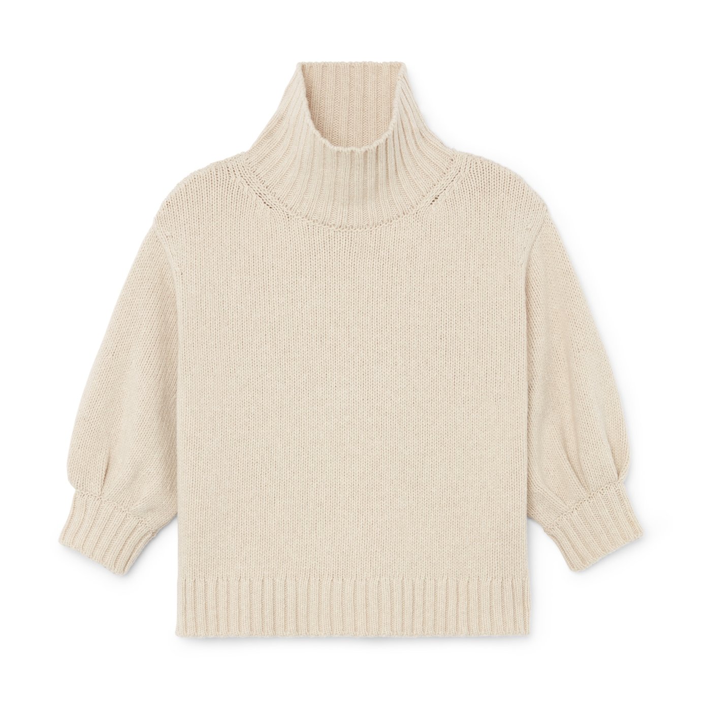 G. Label by goop Evangelyn Puff Sleeve Sweater