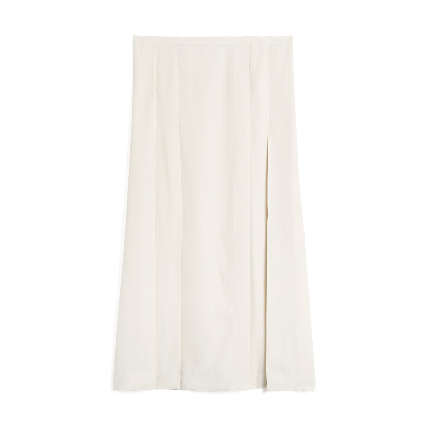White tailored clearance wrap skirt