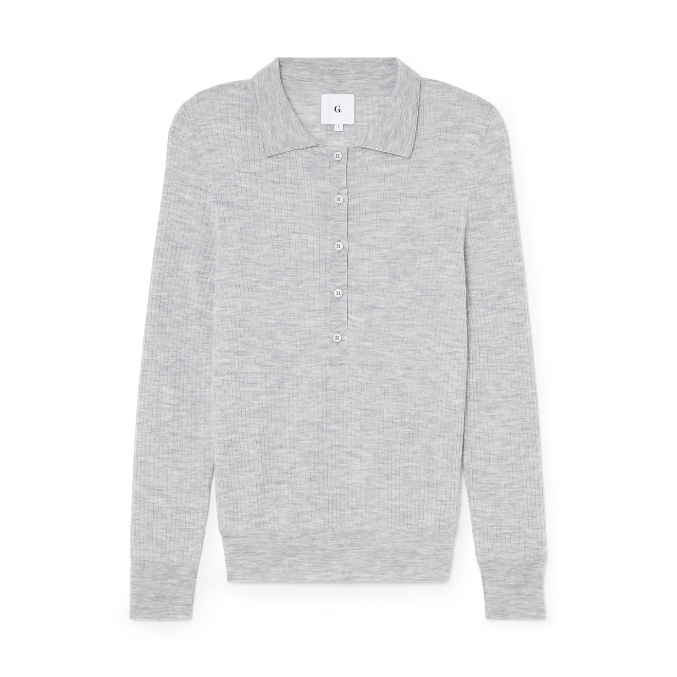 LAGUA GEM（ラグアジェム）の「BILLOW POLO KNIT TOPS（ニット