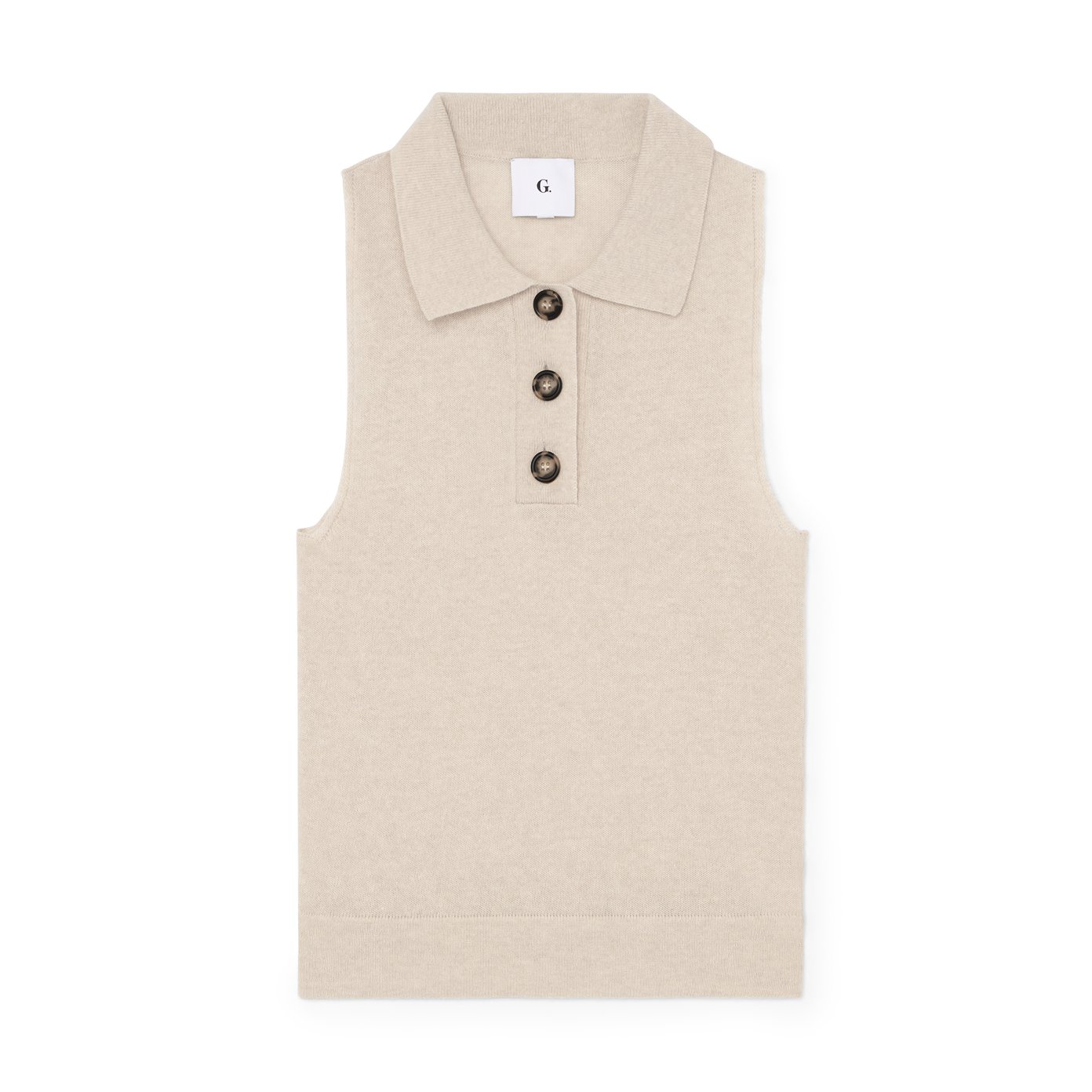 G. Label by goop Jensen Polo Shell