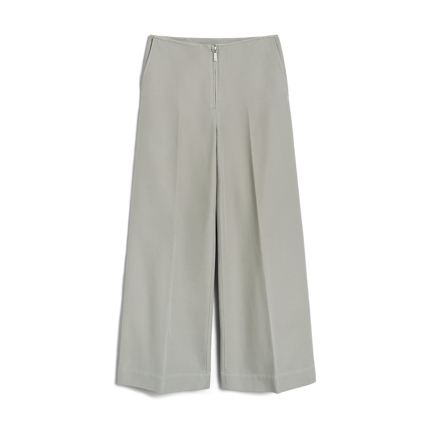Toteme Zip-Front Wide-Leg Trousers | goop