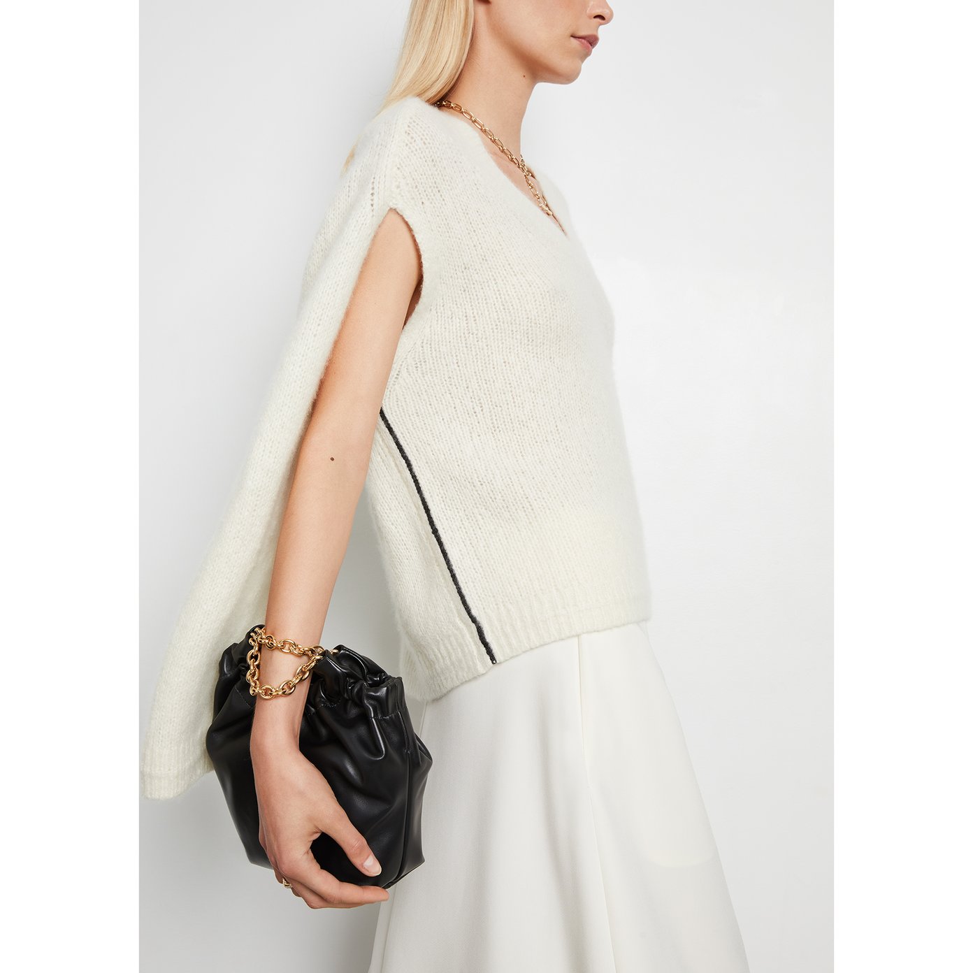 【DEMELLIER】The Miami ショルダーバッグ The Miami | Black Smooth | DeMellier