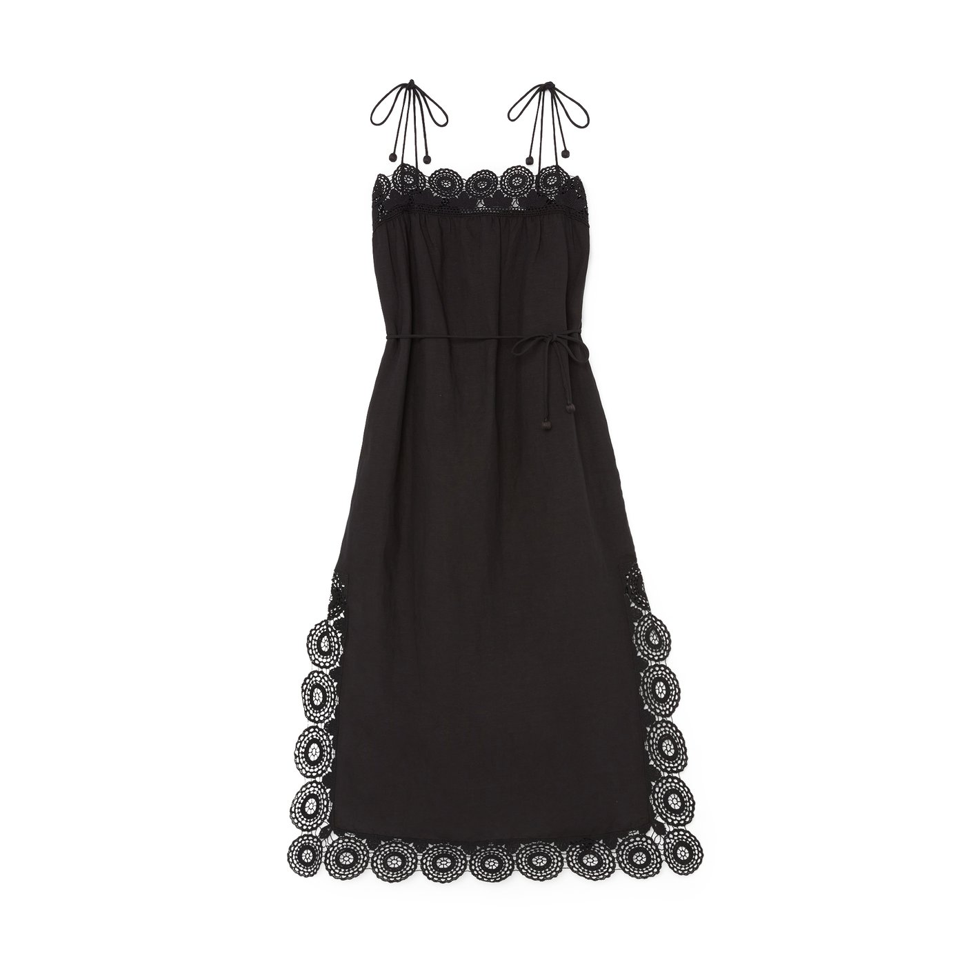 Sea Rosina Embroidered Slip Dress | goop